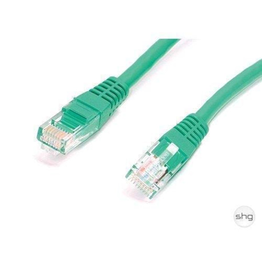 Kabel sieciowy - Roline LAN Cable CAT6 - 0.5m UTP.Green - 21.15.1523-100