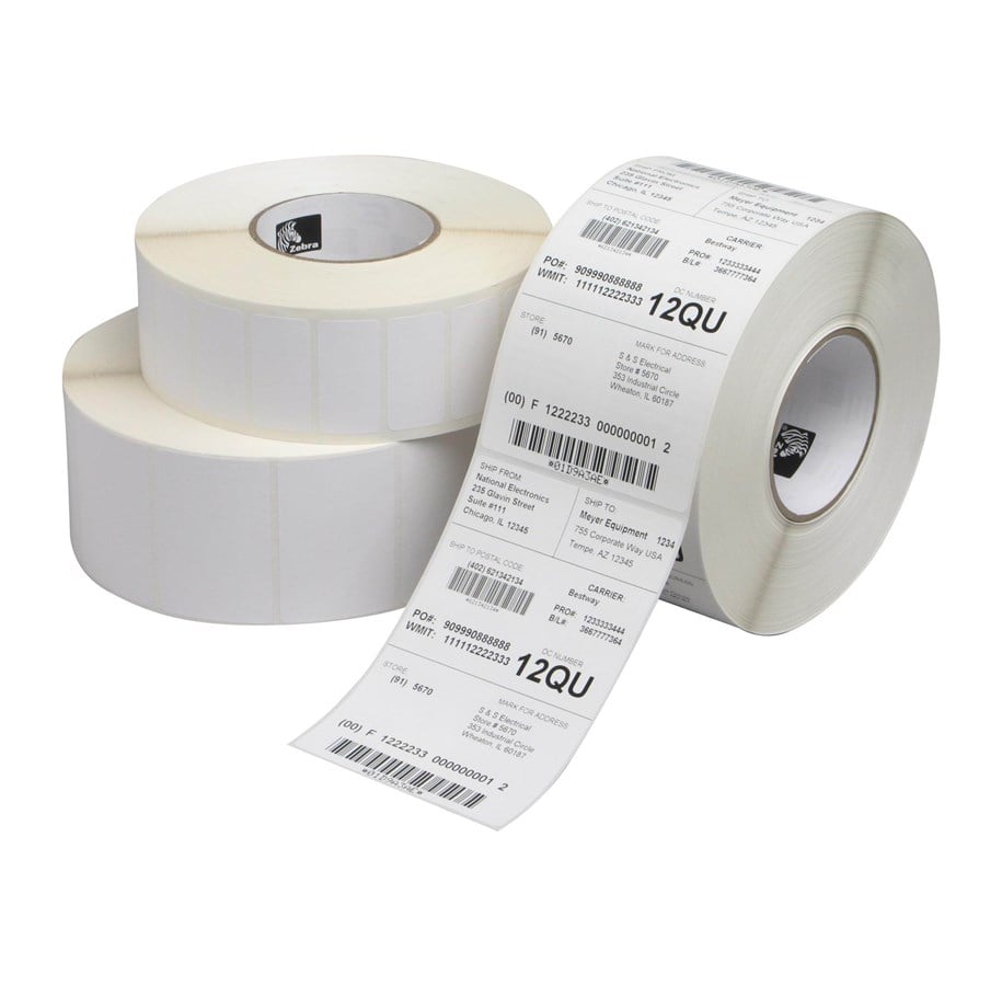 Papier, papier fotograficzny i etykiety - Zebra Z-PERF 1000T 38X25MM - 880006-025