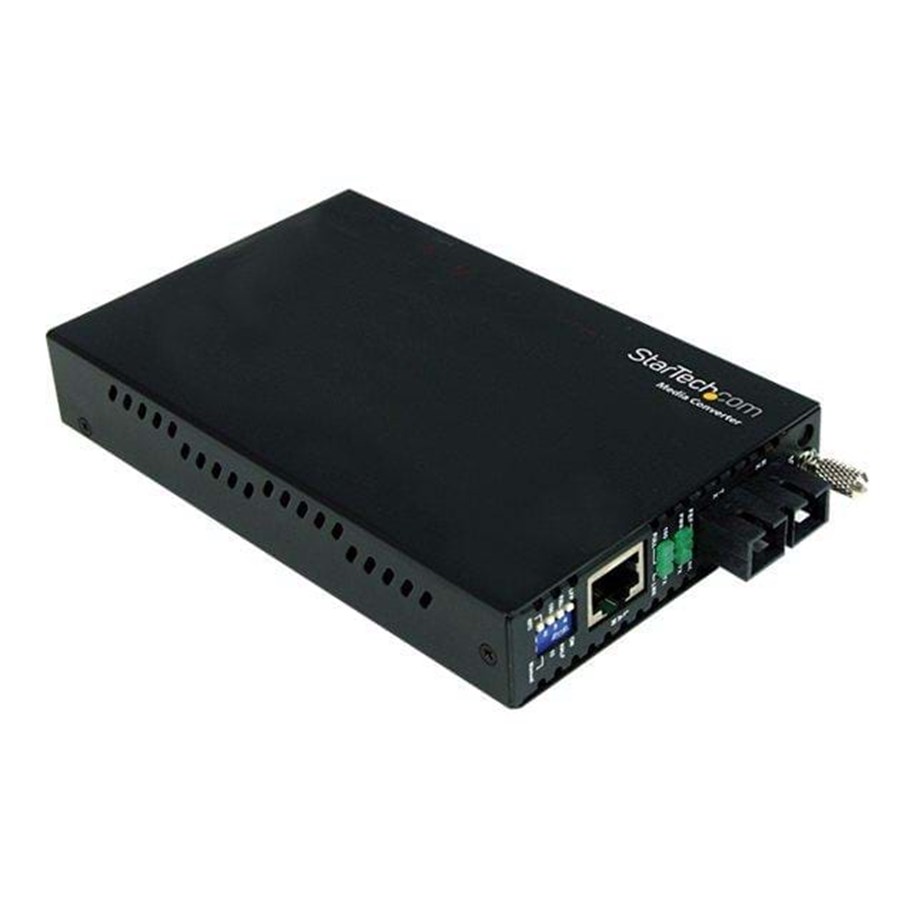 Convertisseur de média fibre optique Fast Ethernet multimode ST 10/100 - 2 km