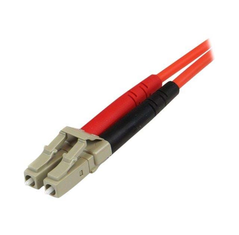 Kabel sieciowy - StarTech.com Multimode 50/125 Duplex Fiber Patch Cable LC - Pomarańczowy - 5m - 50FIBLCST5