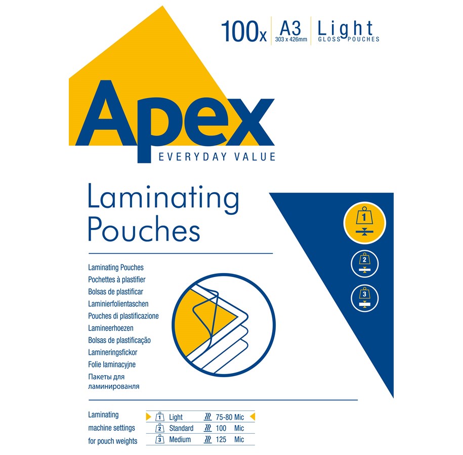 Laminowanie - Fellowes APEX Light - 6001901