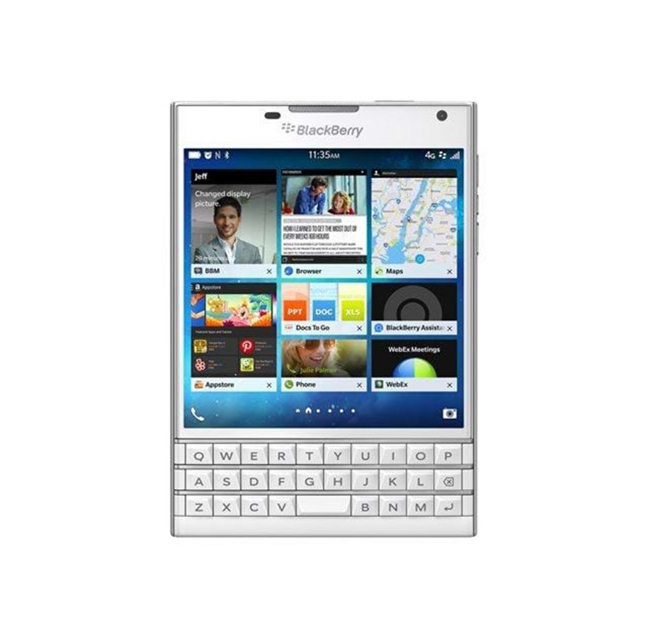 Telefon komórkowy - BlackBerry Passport - White (German QWERTZ) - PRD-59181-025