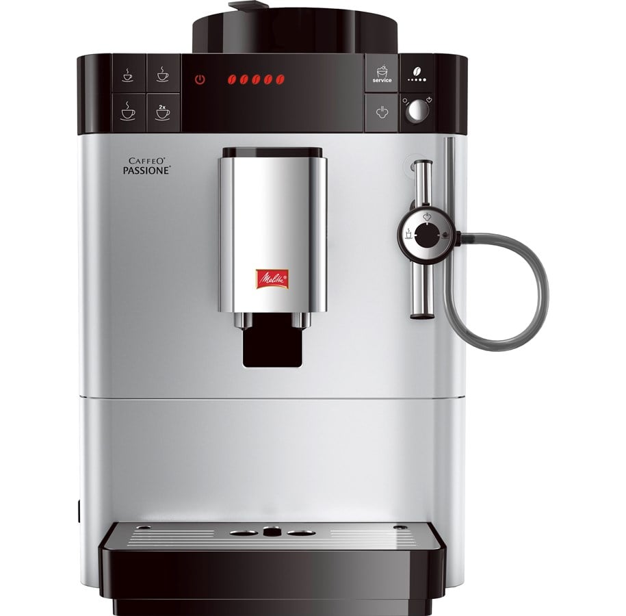 Ekspres do kawy - Melitta Caffeo Passione - Silver - F53/0-101