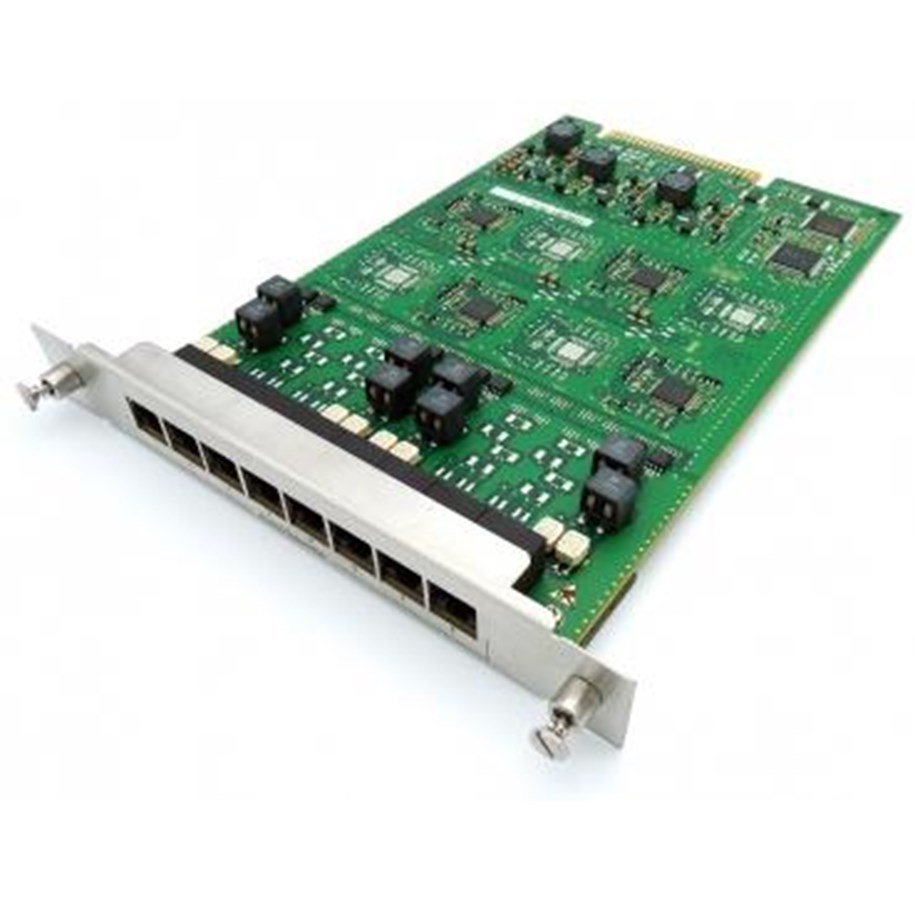 Adapter Sieciowy  (karta sieciowa, serwer druku, itp.) - Unify Analog Subscriber Line Module SLAV8R - ekspansionsmodul - L30251-U600-A908