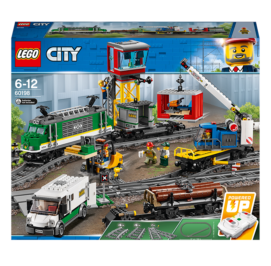 LEGO®  - LEGO City 60198 Pociąg towarowy - 60198