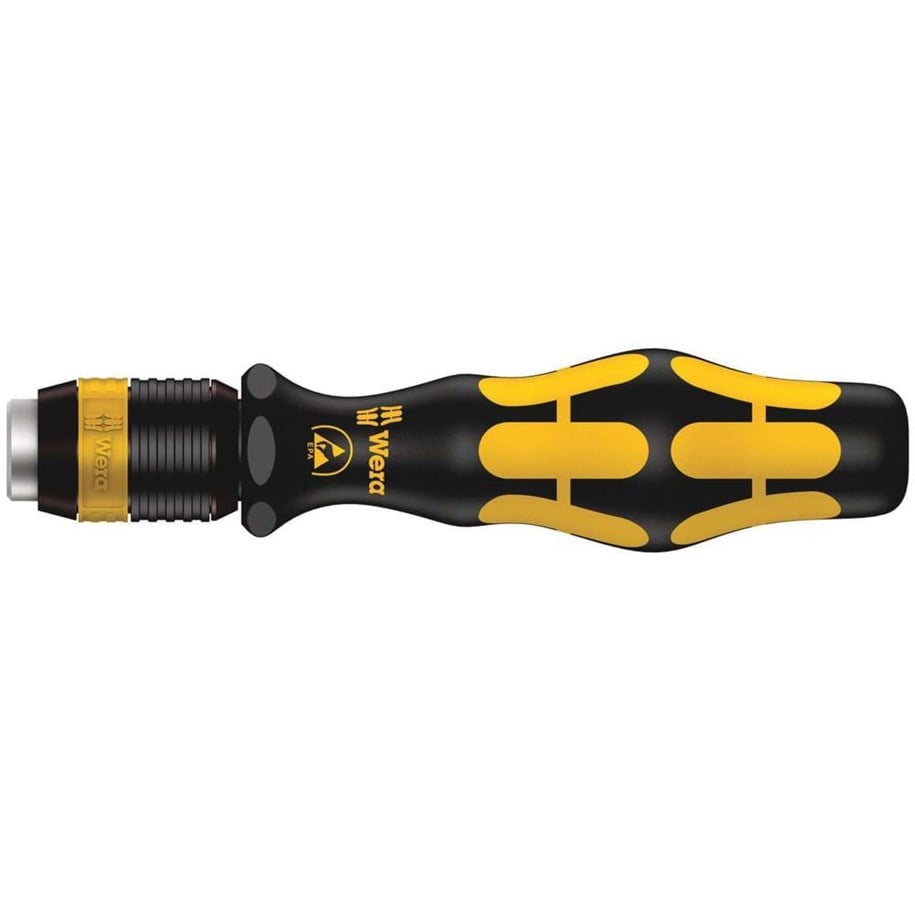 Narzedzia - Wera 813 R Rękojeść z uchwytem do grotów, ESD, niemagnetyczna, 1/4 cal x 90 mm - 5051273001