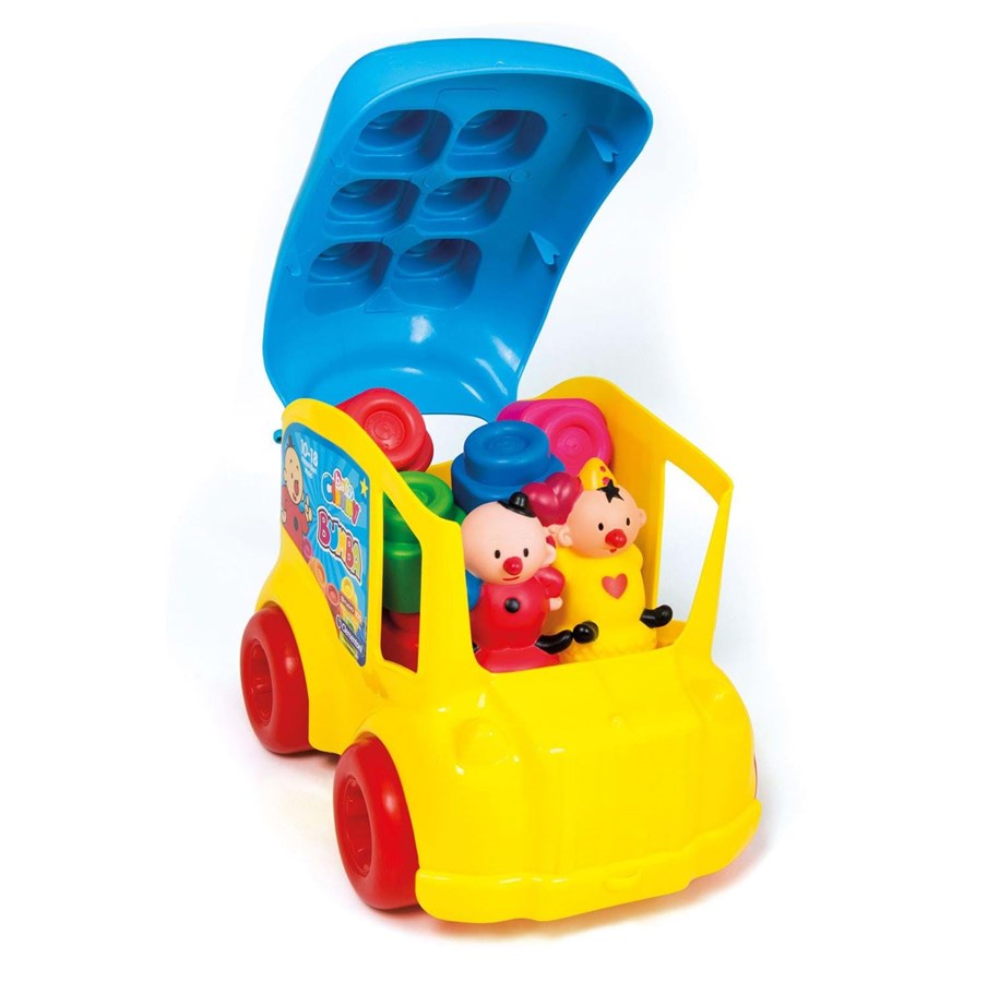 Zabawki dla niemowlat - Clementoni Baby Clemmy Bumba School Bus - 66247