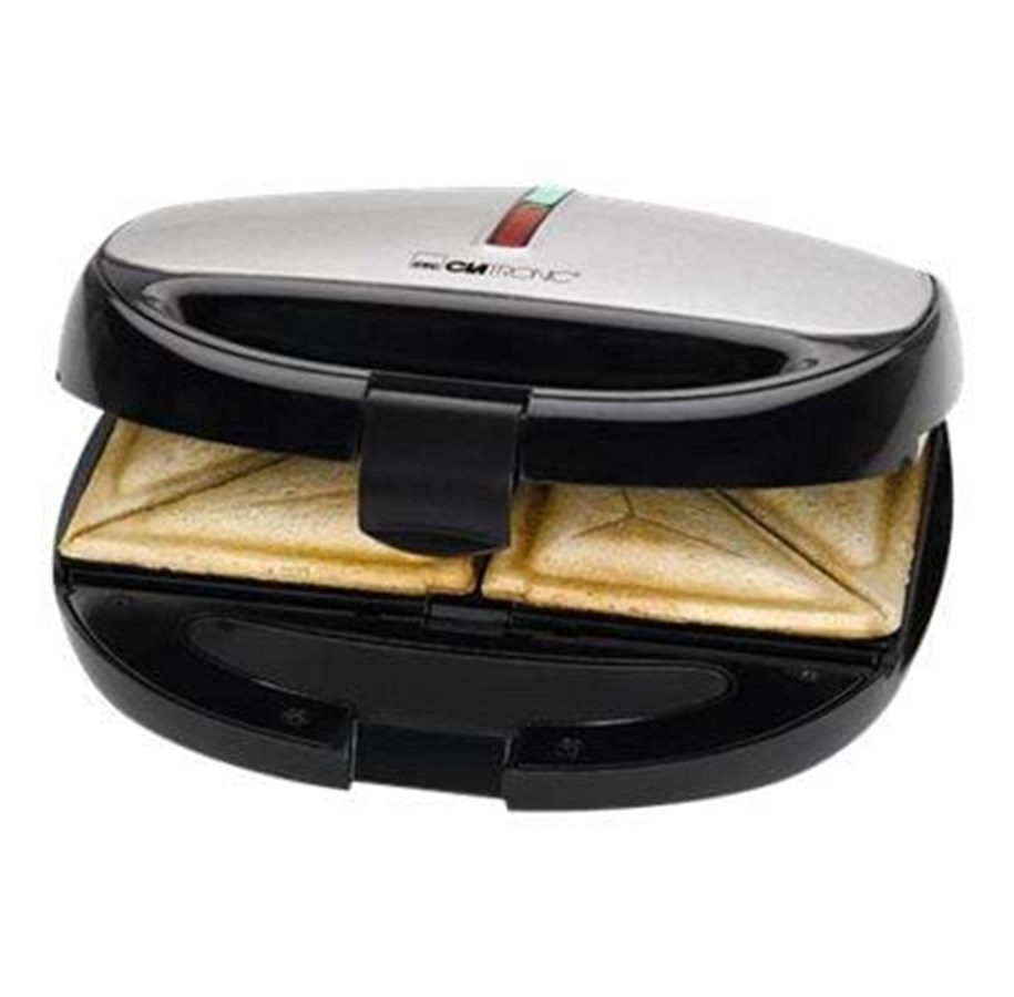 Urzadzenia kuchenne - inne - Clatronic ST/WA 3670 - sandwich maker / waffle maker / grill - black/inox - ST/WA 3670