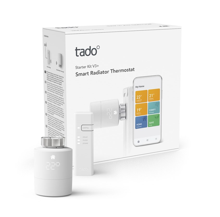 Inteligentny dom - tado Zestaw startowy termostatu inteligentnego V3+ - TAD-104075