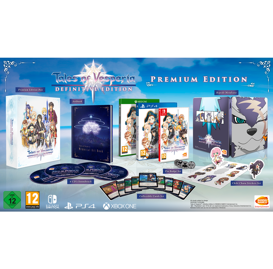 Gry - Tales of Vesperia - Definitive Edition (Collectors Edition) - Microsoft Xbox One - RPG - 3391892000078