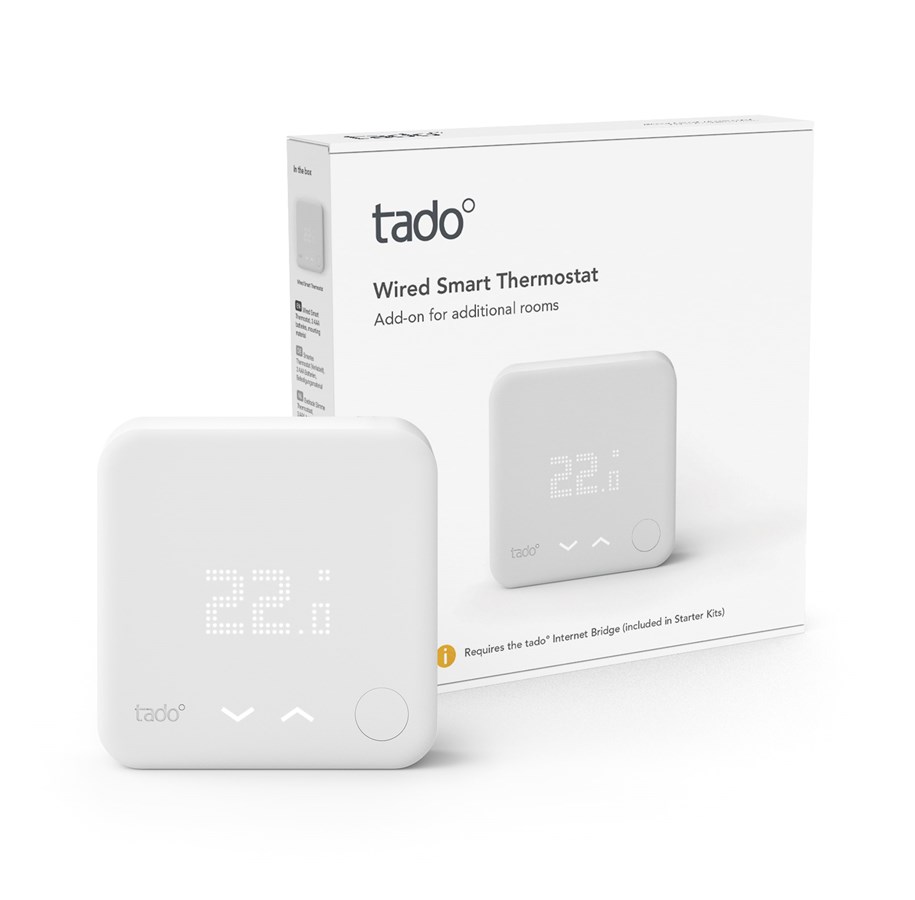 Inteligentny dom - tado Wired Smart Thermostat - Add-on - TAD-103106