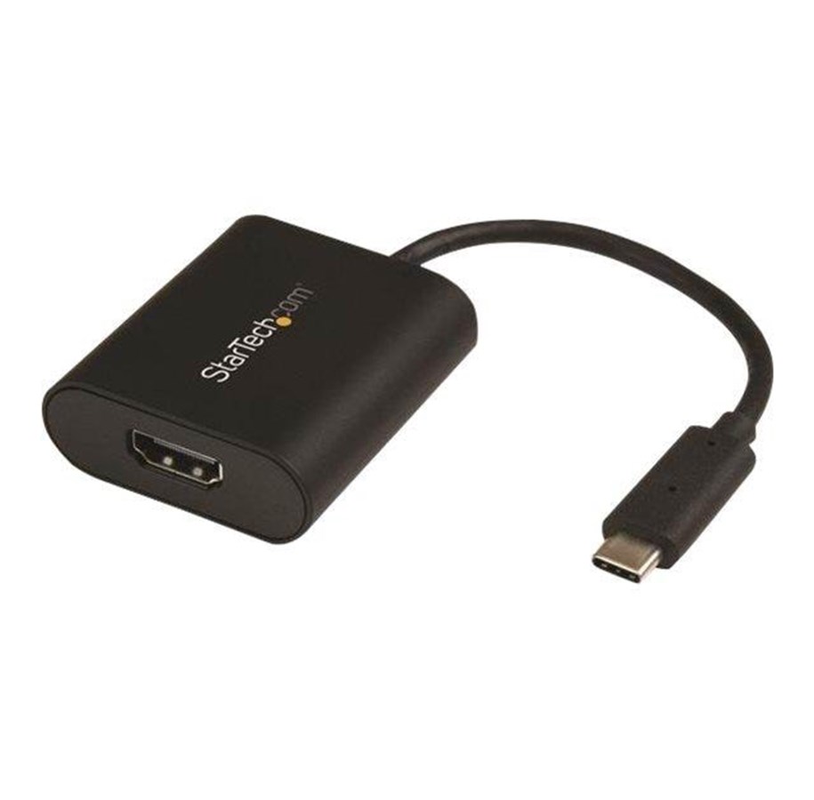 Kabel wyswietlacza - StarTech.com USB-C to HDMI Adapter with Presentation Mode Switch - 4K 60Hz - external video adapter - black - CDP2HD4K60SA