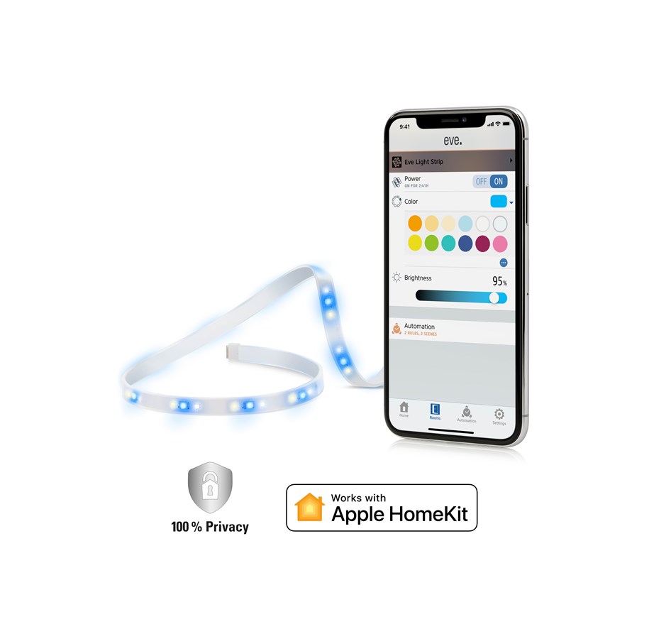 Inteligentny dom - Eve Light Strip - Smart LED Light-Strip for Apple HomeKit - 2m - 10EAS8301