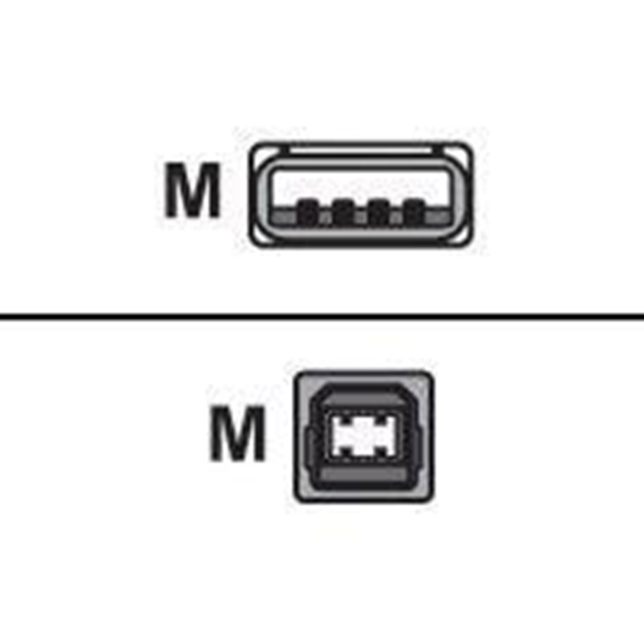 Kabel USB - Roline USB2.0 Cable. A-B. M/M. 1.8m - 11.02.8818