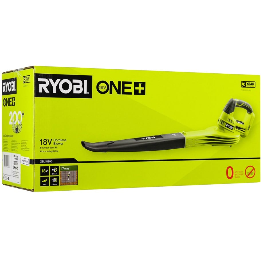 Zbieracz do lisci / Dmuchawa - Ryobi OBL1820S ONE+ Cordless Blower - 5133002663