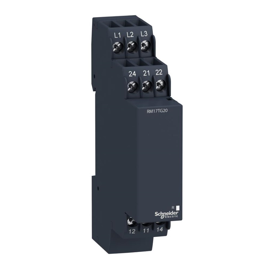 Komponenty do szaf sterowniczych i obudów - Schneider Electric Zelio control relay for 3-phase detection of phase-loss and - RM17TG20