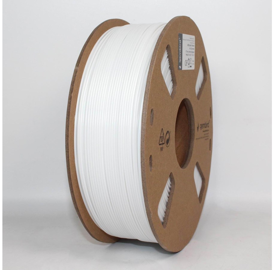 Filament - Drukarka 3D - Gembird ABS filament - Szary - 1.75mm ø - 1 kg - 3DP-ABS1.75-01-GR