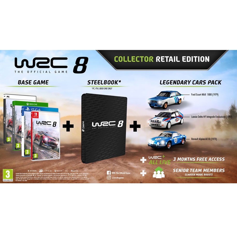 Gry - WRC 8 - Collectors Edition - Sony PlayStation 4 - Wyścigi - 3499550381023