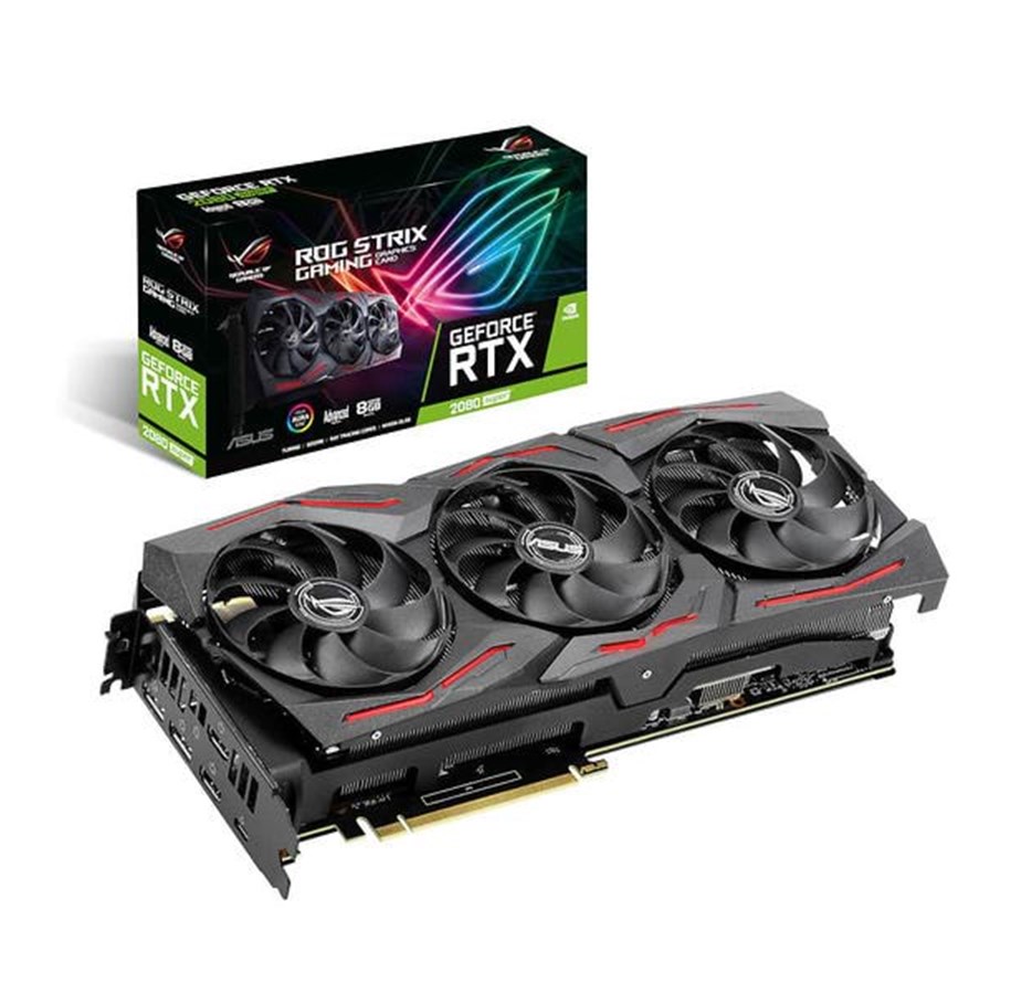 Karta graficzna - ASUS GeForce RTX 2080 SUPER Advanced - 8GB GDDR6 RAM - Karta graficzna - 90YV0DH1-M0NM00
