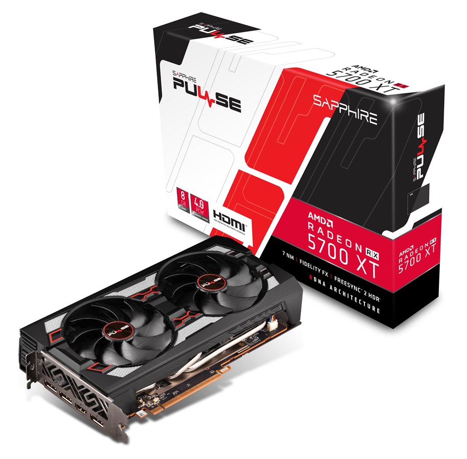 Karta graficzna - Sapphire Radeon RX 5700 XT Pulse OC - 8GB GDDR6 RAM - Karta graficzna - 11293-01-20G