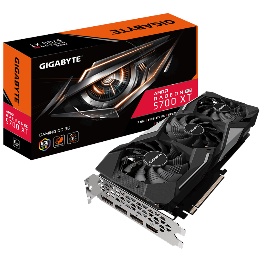 Karta graficzna - GIGABYTE Radeon RX 5700 XT GAMING OC - 8GB GDDR6 RAM - Karta graficzna - GV-R57XTGAMING OC-8GD