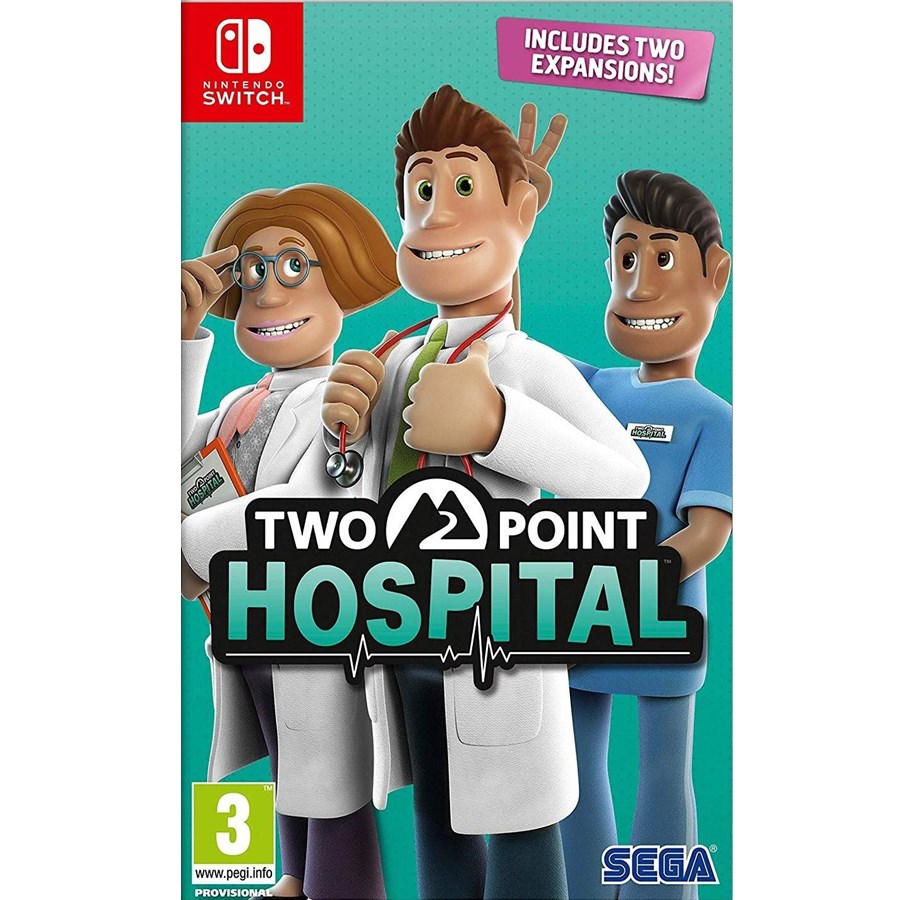Gry - Two Point Hospital - Nintendo Switch - Strategia - 5055277035922