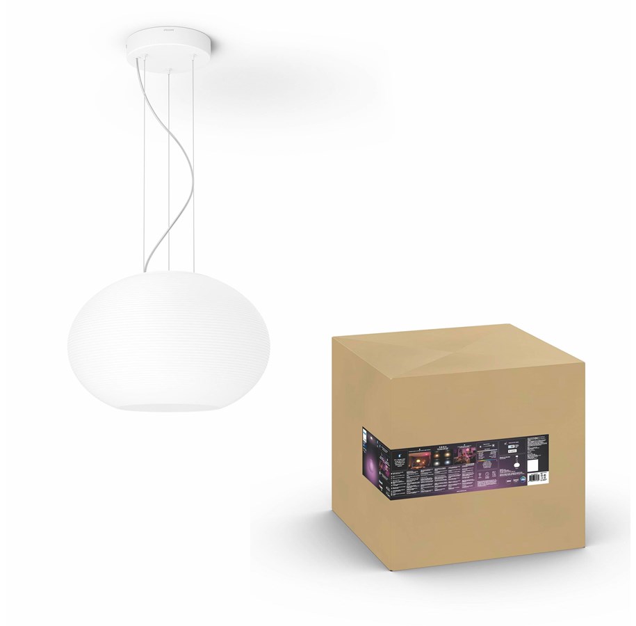 Inteligentny dom - Philips Hue Flourish Pendant - BT - White - 915005872401