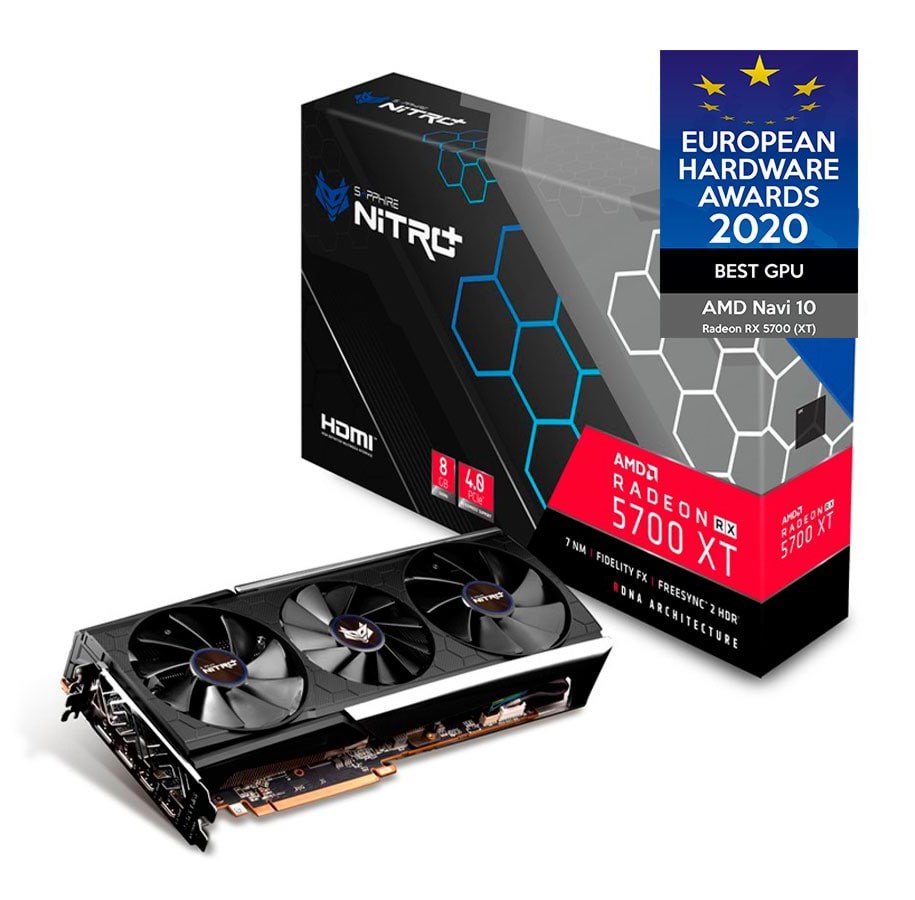 Karta graficzna - Sapphire Radeon RX 5700 XT NITRO+ - 8GB GDDR6 RAM - Karta graficzna - 11293-03-40G