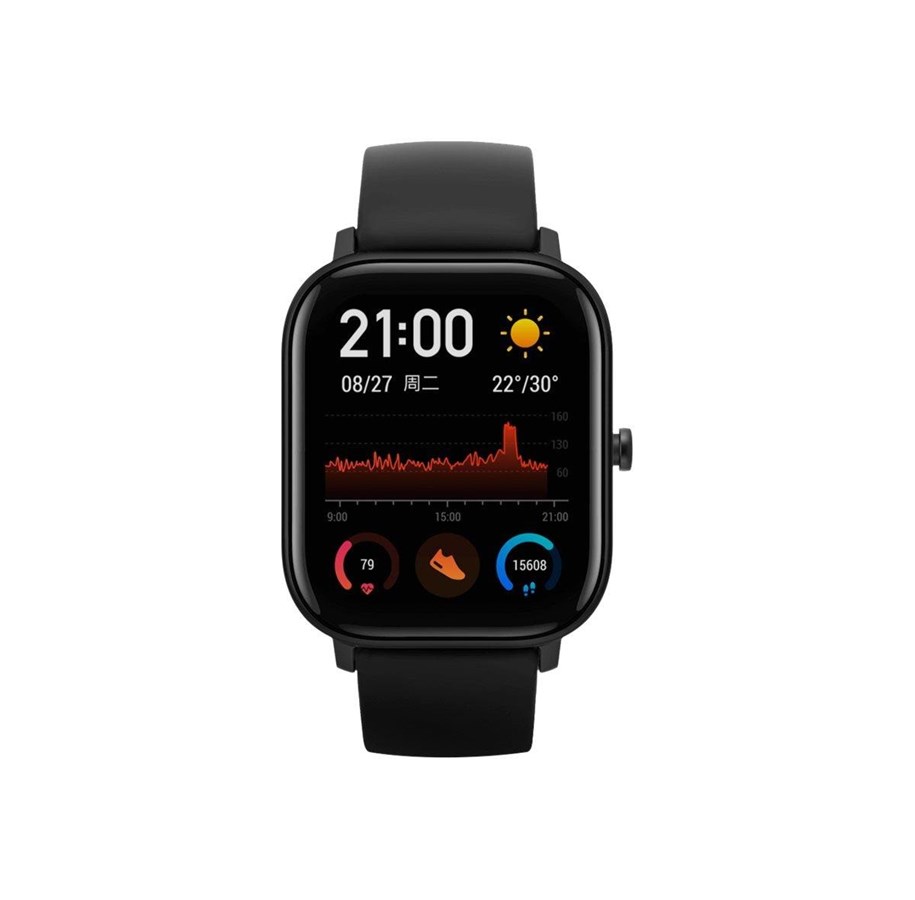 Smartwatch, zegarek i opaska sportowa - Amazfit GTS - Obsidian Black - W1914OV2N