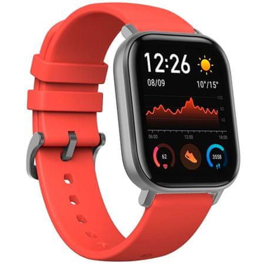 Smartwatch, zegarek i opaska sportowa - Amazfit GTS - Vermillion Orange - W1914OV6N