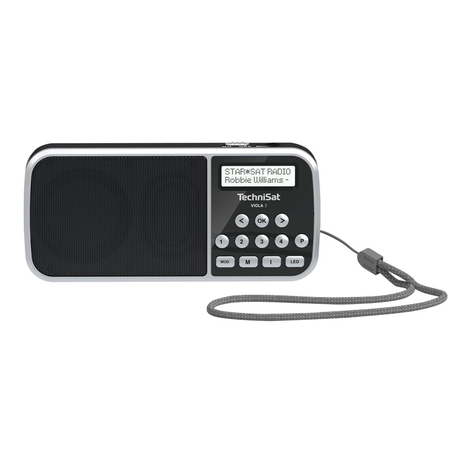 Radio DAB i budzik - TechniSat Viola 3 - Mono - Czarny - 0000/3924