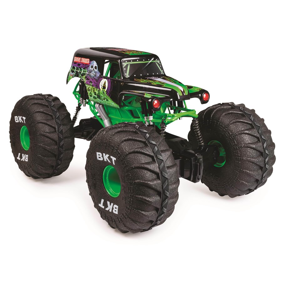 Zdalnie sterowane zabawki - Monster Jam RC Mega Grave Digger - 6046198