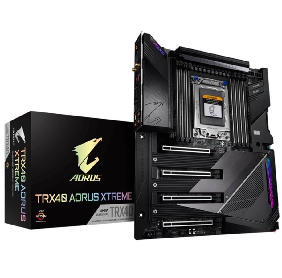 Plyta glówna - GIGABYTE TRX40 AORUS XTREME Płyta główna - AMD TRX40 - AMD sTRX4 socket - DDR4 RAM - XL-ATX - TRX40 AORUS XTREME