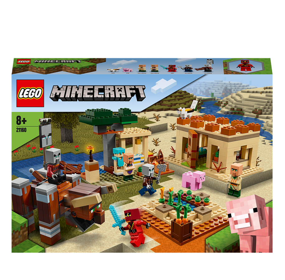 LEGO®  - LEGO Minecraft 21160 Najazd złosadników - 21160