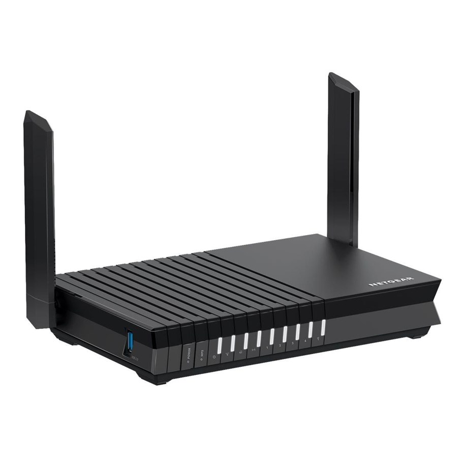 Router - Netgear RAX20 AX1800 4-Stream Dual-Band WiFi 6 Router - Wireless router Wi-Fi 6 - RAX20-100PES