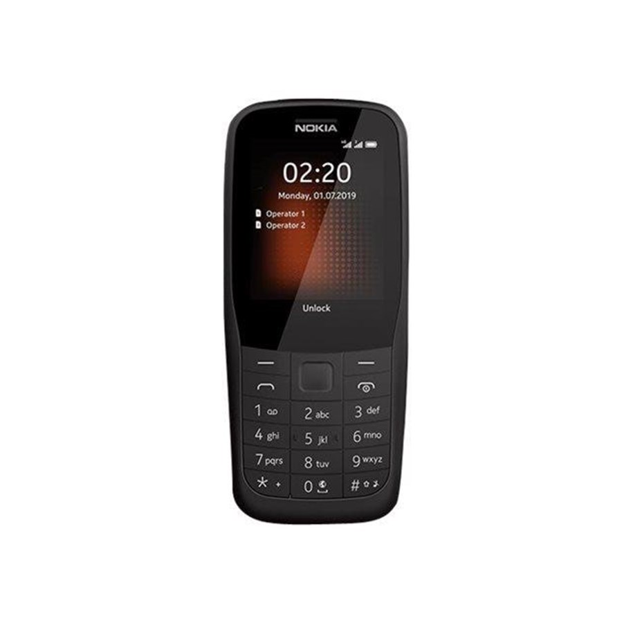 Telefon komórkowy - Nokia 220 4G - Black (EU) - 16QUEB01A03
