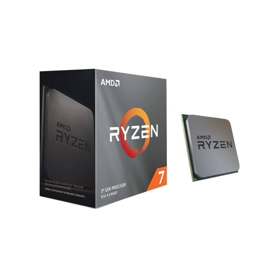 Procesor - AMD Ryzen 7 3800XT Procesor - 8 rdzeni - 3.9 GHz - AMD AM4 - AMD Boxed (bez chłodzenia) - 100-100000279WOF