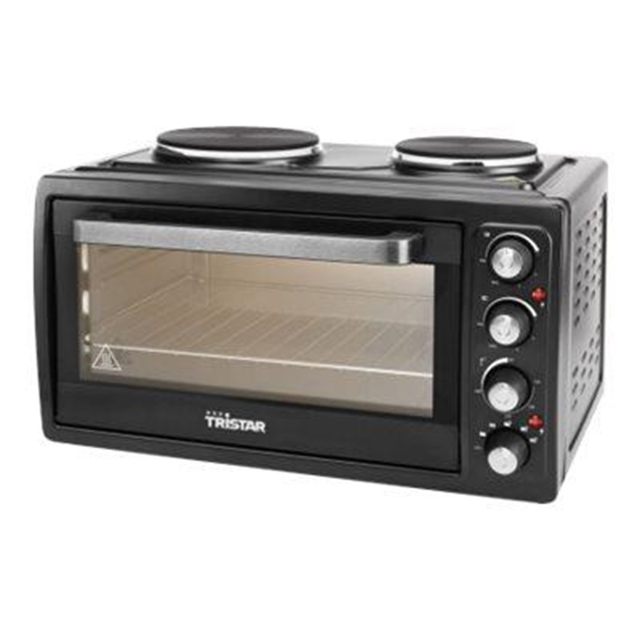 Kuchenka mikrofalowa, mini piekarnik - Tristar OV-1443 - electric oven with hot plates - OV-1443