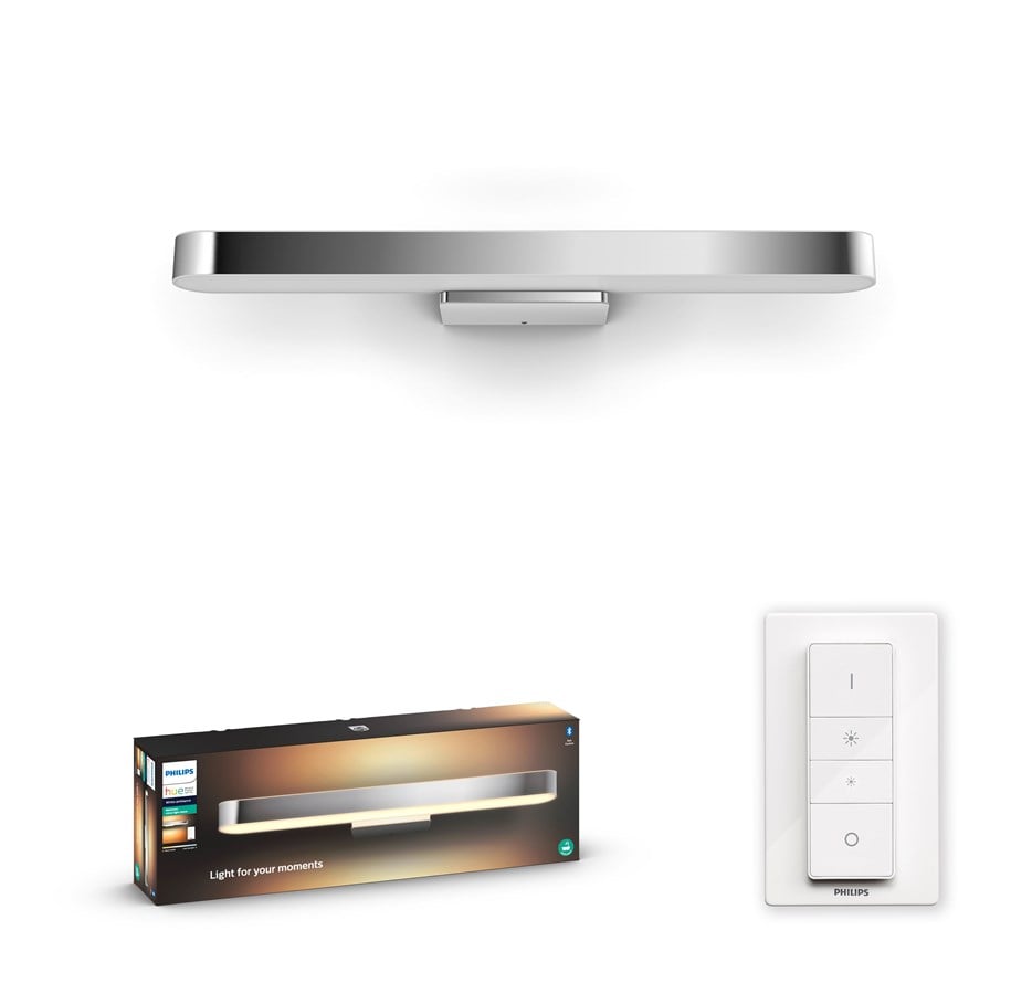 Inteligentny dom - Philips Hue Adore Bathroom Wall Lamp - BT - Chrome - 915005919301