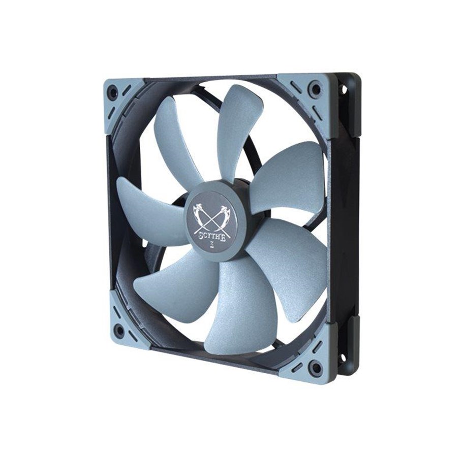 Wentylator obudowy - Scythe Kaze Flex 140 Square PWM - Wentylator obudowy - 140mm - Szary - KF1425FD12S-P