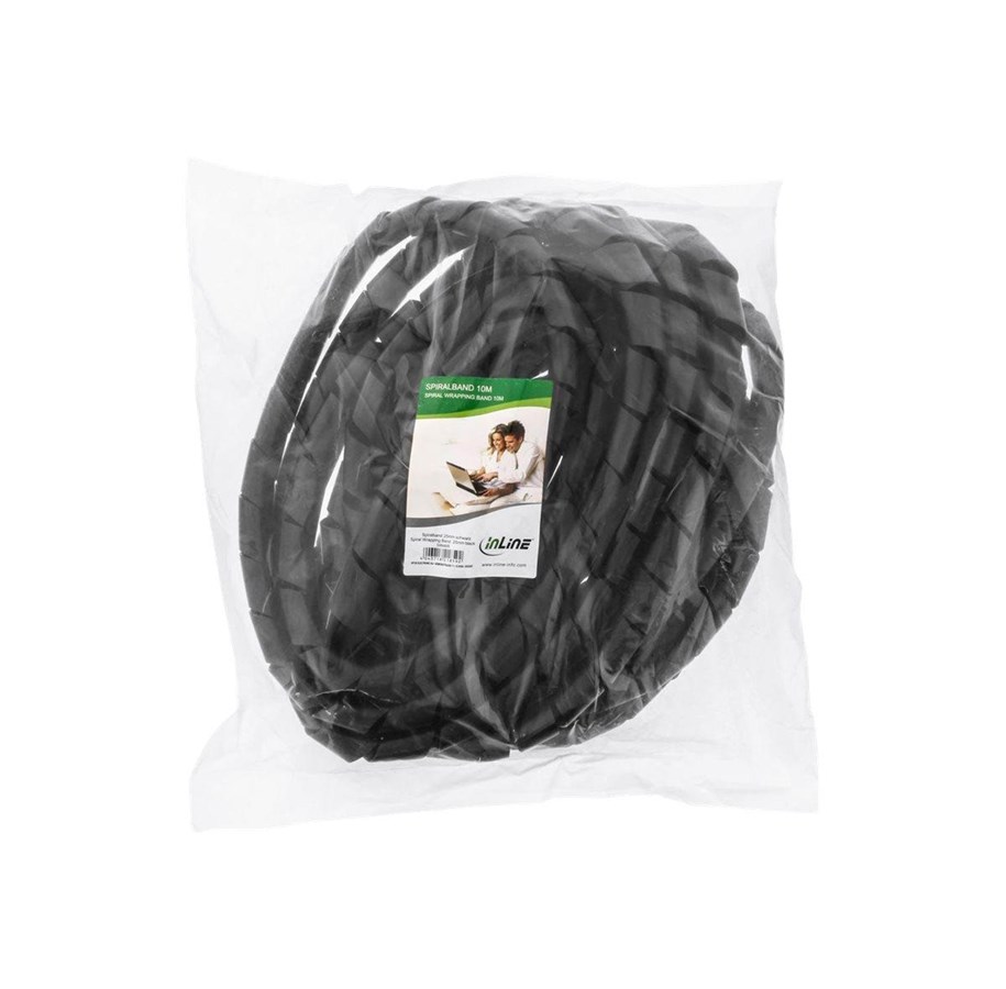 Zarzadzanie kablami - InLine Spiral Wrapping Band 10m X 25mm - 59946R