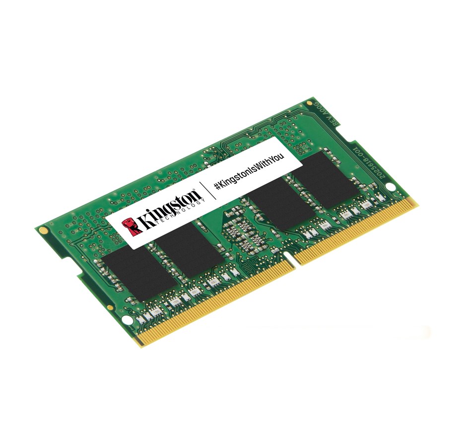 RAM - Kingston ValueRAM SODIMM DDR4-3200 - 8GB - CL22 - Single Channel (1 pcs) - Zielony - KVR32S22S6/8