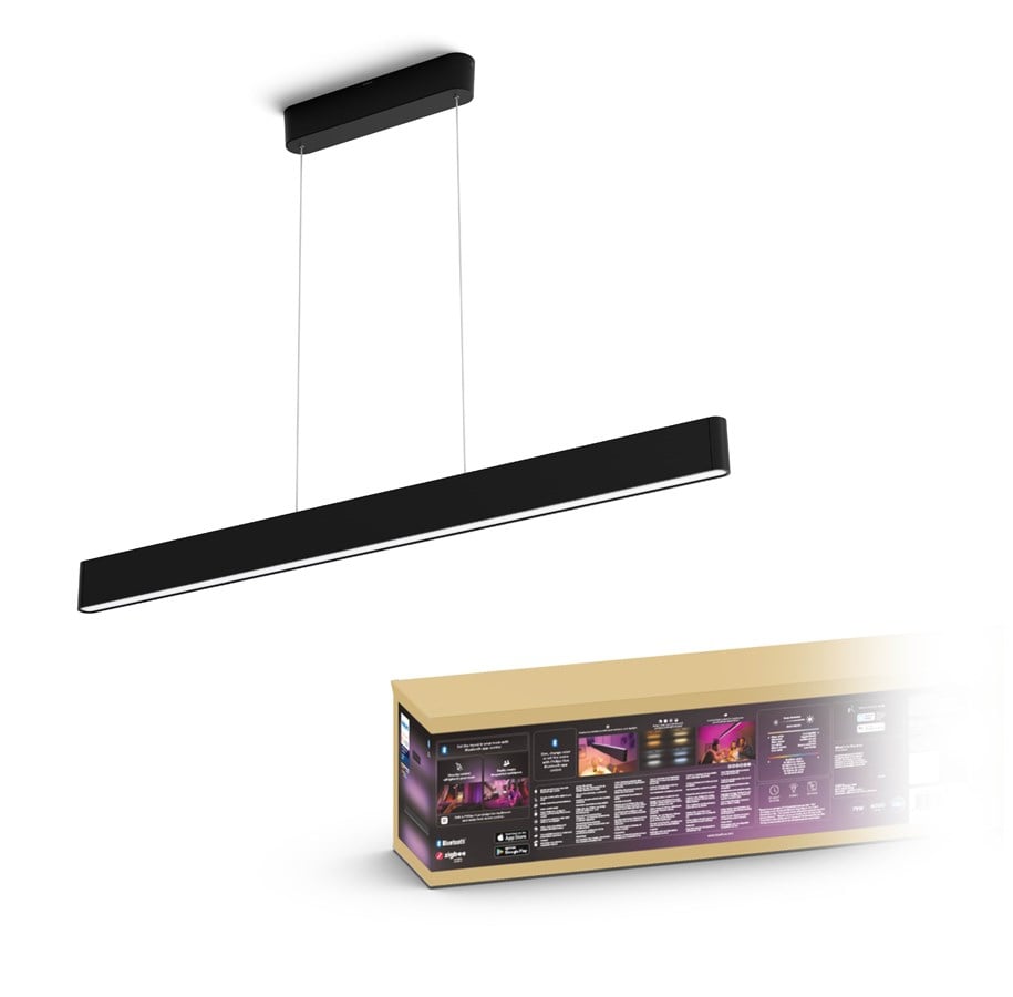 Inteligentny dom - Philips Hue Ensis Pendant - BT - Black - 915005976401