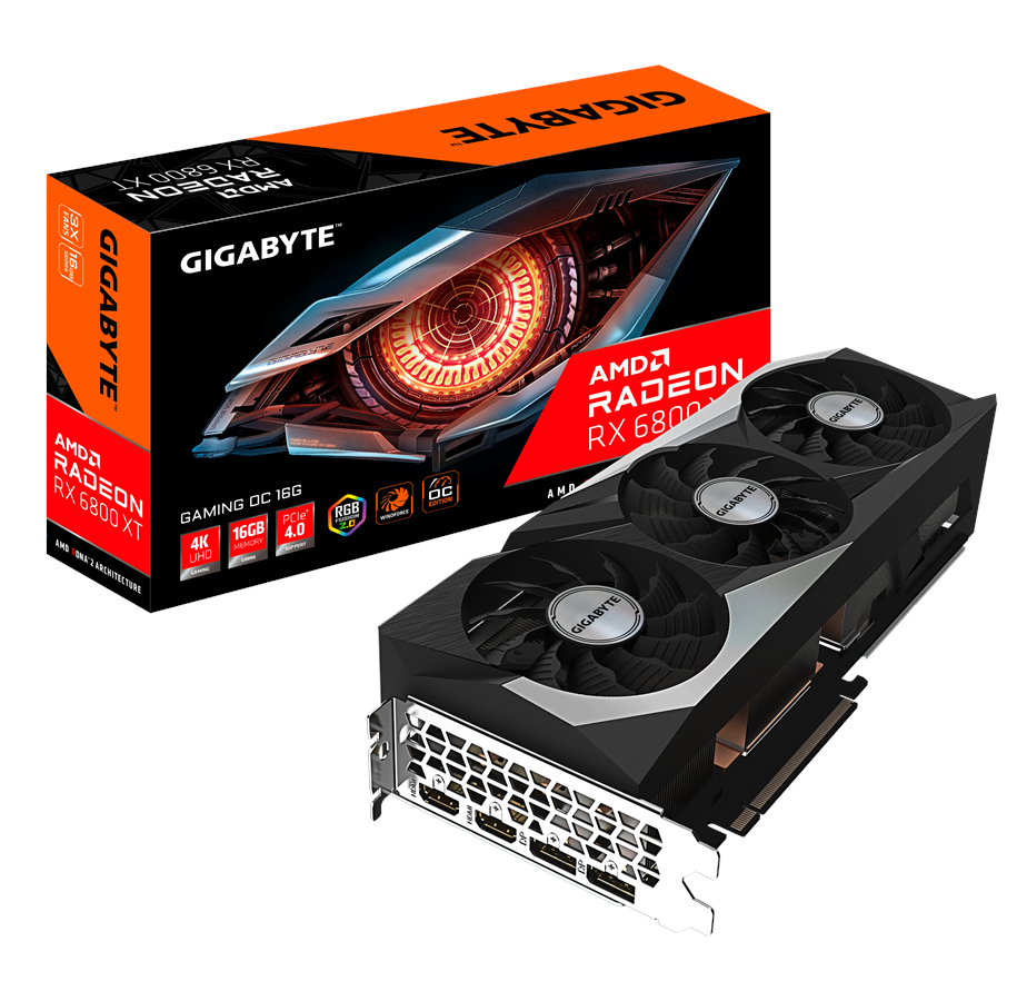 Karta graficzna - GIGABYTE Radeon RX 6800 XT GAMING OC - 16GB GDDR6 RAM - Karta graficzna - GV-R68XTGAMING OC-16GD
