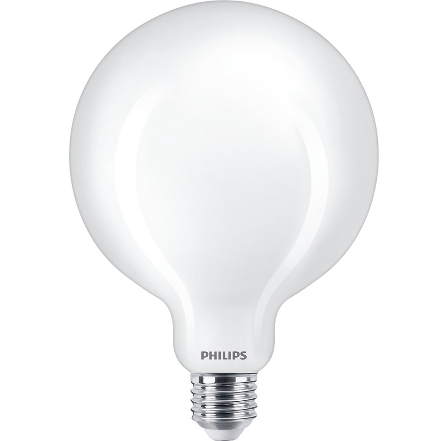 Zarówka LED - Philips Żarówka światła LED Classic Globe Ø125 mm 8.5W/827 (75W) Frosted E27 - 929002371101