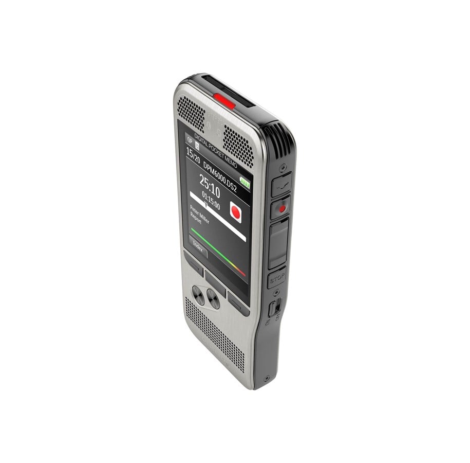 Odtwarzacz MP3, Dyktafon - Philips Pocket Memo - 4 GB - DPM6700