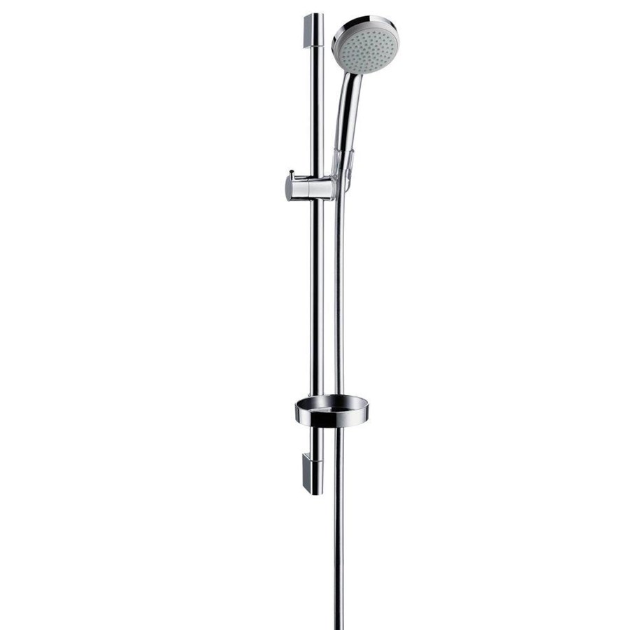 Prysznic i akcesoria do montazu - Hansgrohe croma 100 mono hand shower unica'c wall bar 0.65 m - 27717000