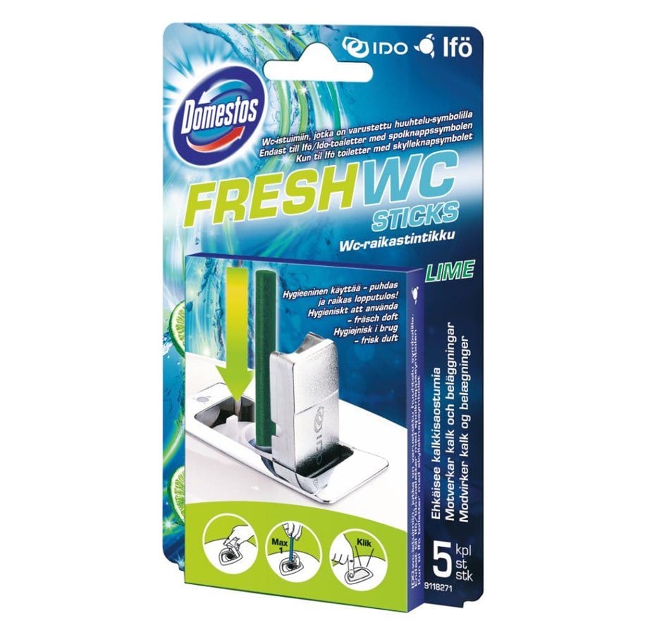 Toalety, siedzenia, bidety i czesci zamienne - Ifö fresh wc-sticks lime 5 pcs in box - 94691