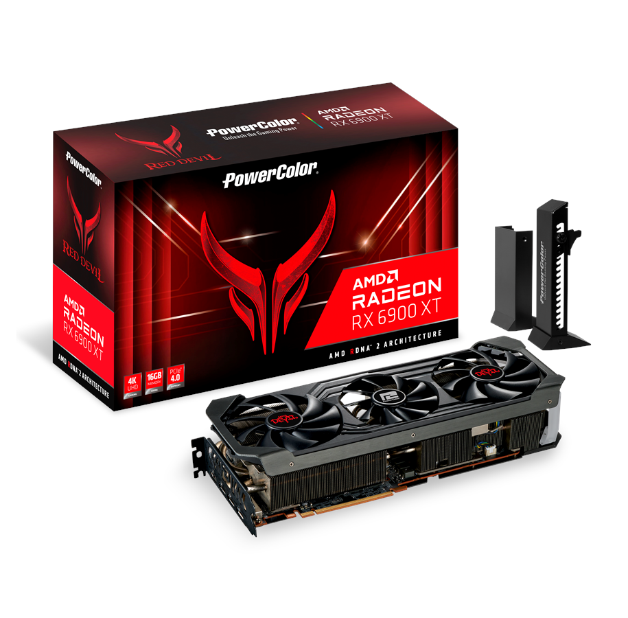 Karta graficzna - PowerColor Radeon RX 6900 XT Red Devil - 16GB GDDR6 RAM - Karta graficzna - AXRX 6900XT 16GBD6-3DHE/OC