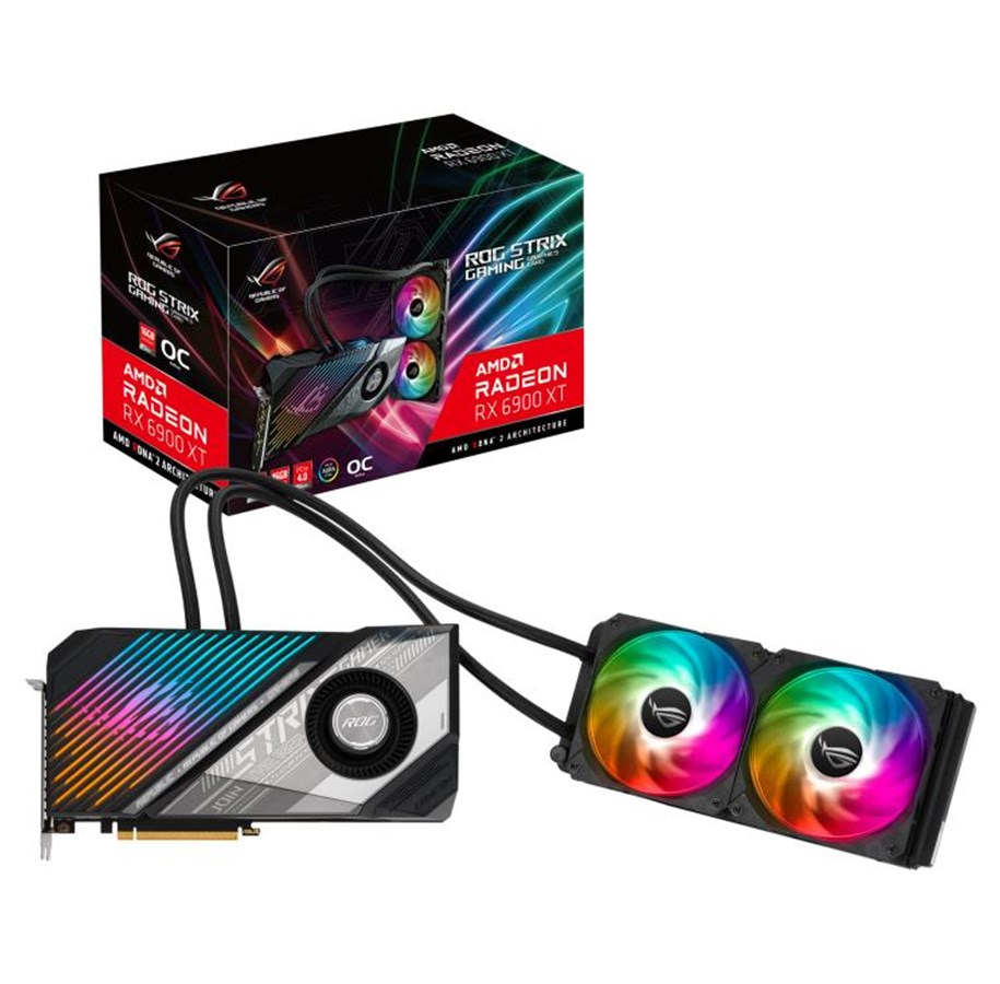 Karta graficzna - ASUS Radeon RX 6900 XT OC - 16GB GDDR6 RAM - Karta graficzna - 90YV0GF0-M0NM00